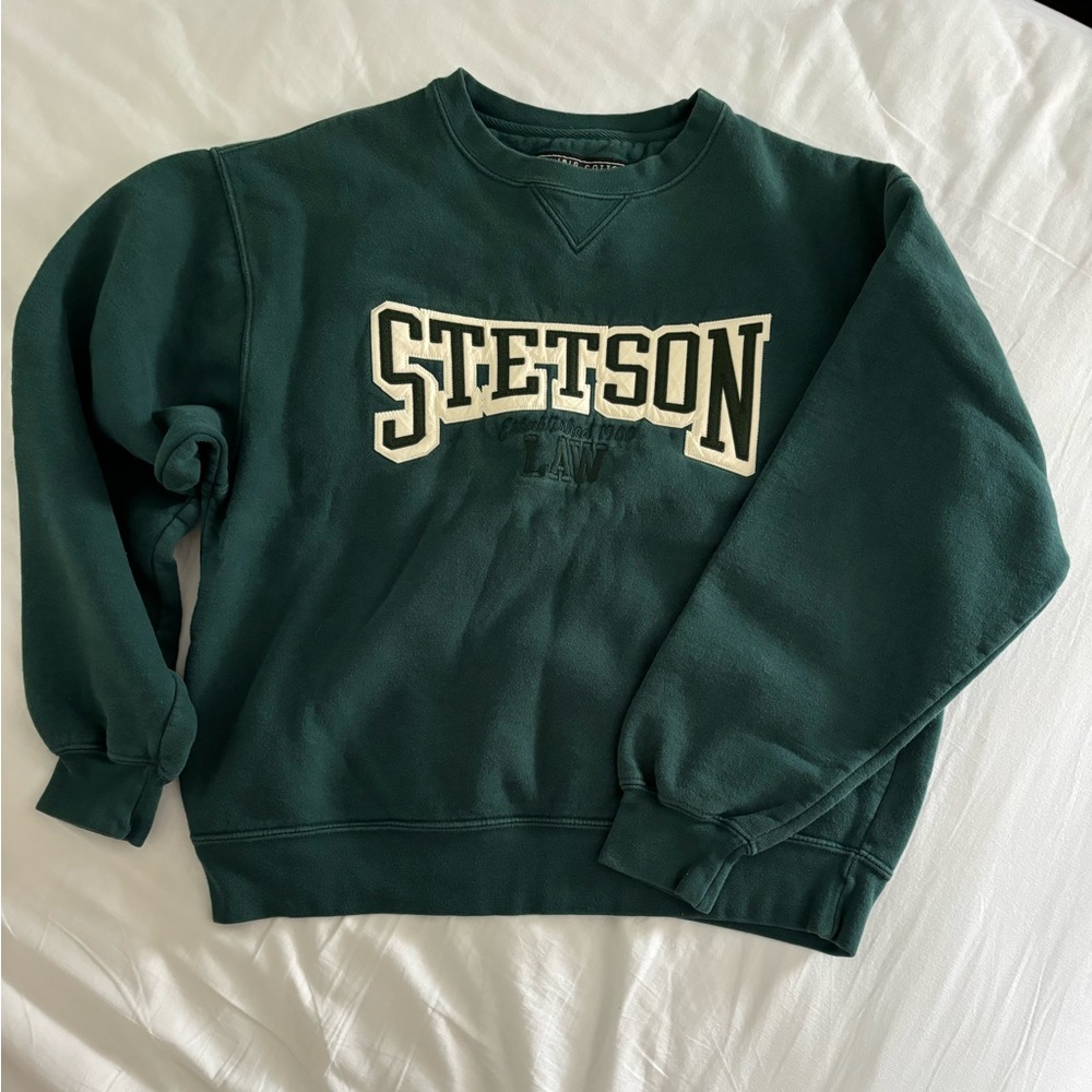 Stetson Law Green Sweatshirt